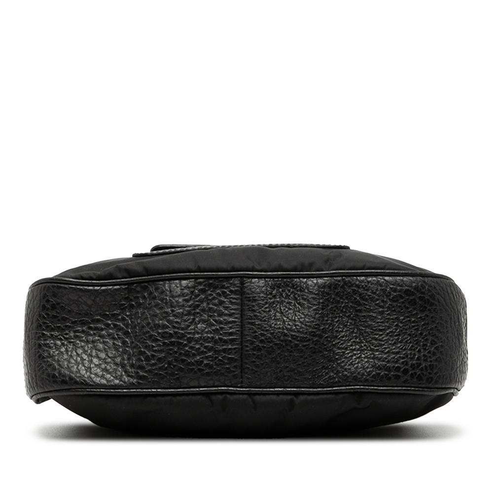 Pre-Loved Prada Vitello Daino Trimmed Tessuto Shoulder Bag - Picture 3 of 7